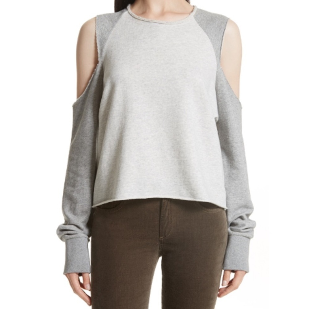 Rag & Bone open shoulder sweatshirt M